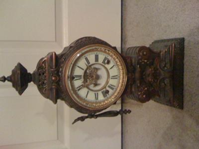Ansonia Mantel Clock. This Ansonia Clock is dated June 14, 1881.