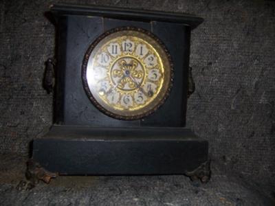 Black Mantel Clock