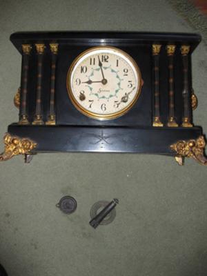 Sessions Gold Star Clock