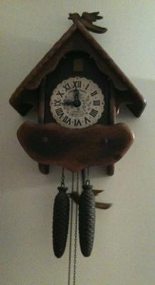 American Cuckoo Bird Clock