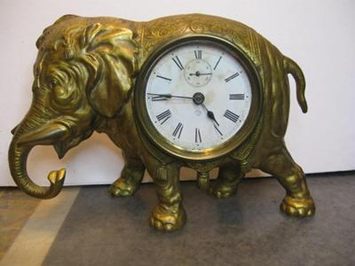 Ansonia Elephant Clock