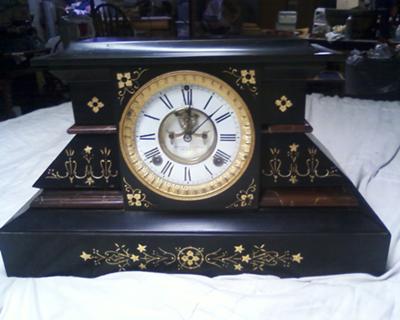 Ansonia Iron Clock