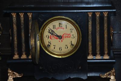 Sessions Coca-Cola Mantle Clock