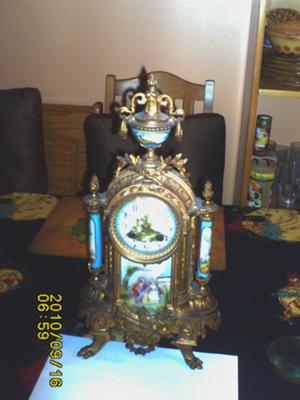 French Clock Medaille D'Argent 1889
