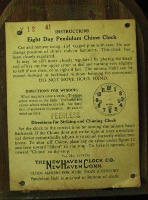 Clock's Label