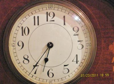 Dial of clock