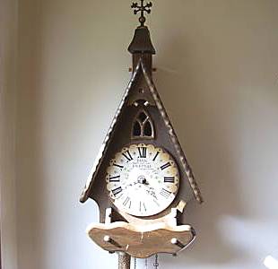 Clock made by The New England Clock Company
