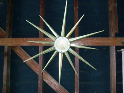 Star burst clock 1