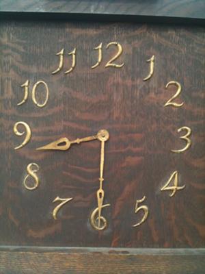 Mission clock dial