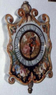 Capodimonte Musical Wall Clock