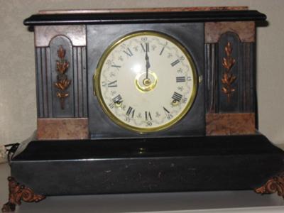 Black Mantel Clock