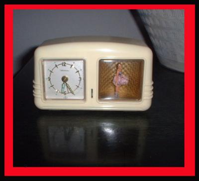 A Wind-up Dancing Ballerina Clock