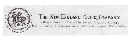The New England Clock Company Logo