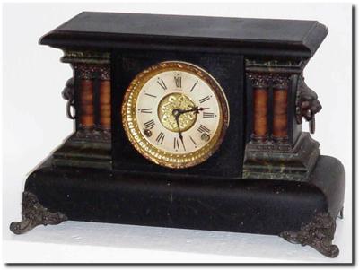 Black Mantel Clock