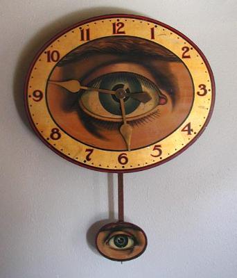 Optic Eye Clock - original