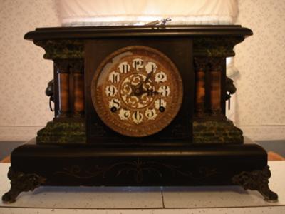 Black Mantel Clock