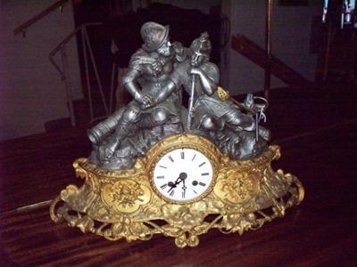 Figural Clock