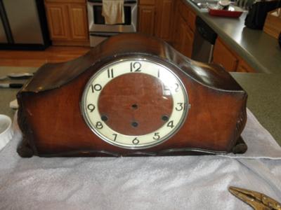 MY GRANDFATHERS MANTLE CLOCK
