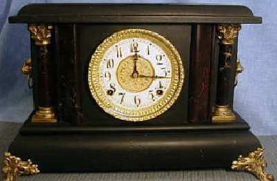 Gilbert Clock Company Black Mantel (similar to mine)