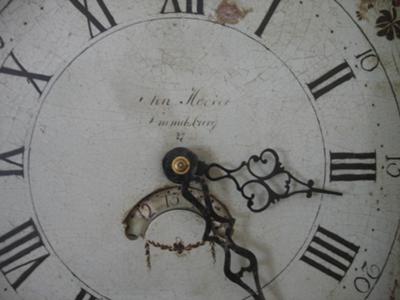 Tall clock's dial