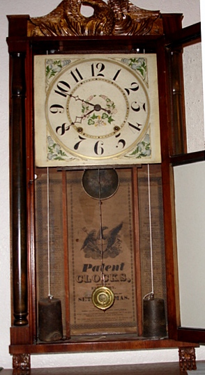 A pre-Civil War Seth Thomas Clock