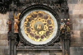 Astronomical Antique Clock