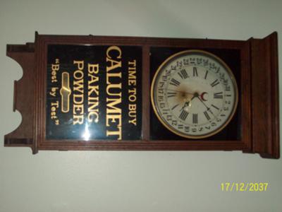 Advertising Store Clock