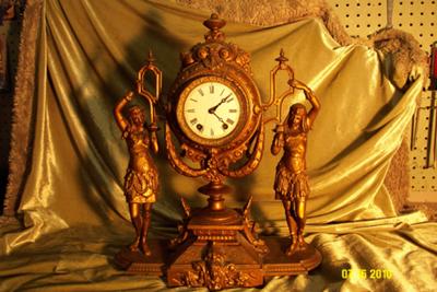 Figural Clock