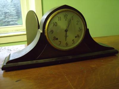 Gilbert Tambour Mantel Clock