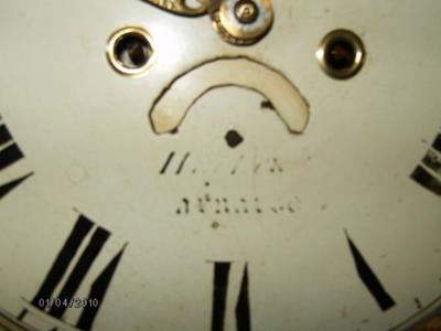 Tall Clock Dial Closeup