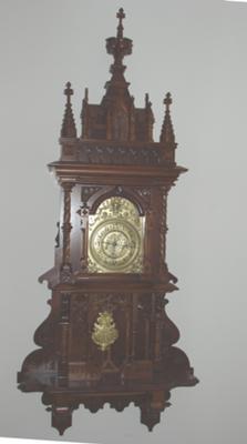 Another view of a Gustov Becker Clock