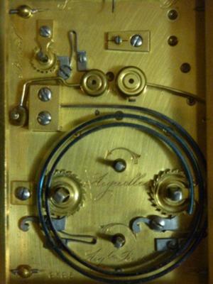 close up pictures of clock movement