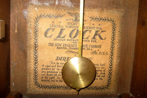 Clock label