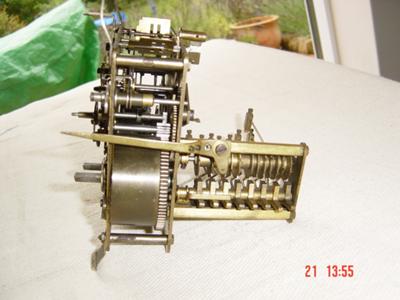 Chime clock movement  3 Chime clock movement  3