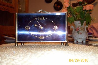 Front of Seth Thomas Clock