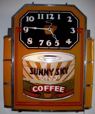 Sunny Sky clock