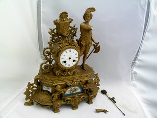 Figural Clock