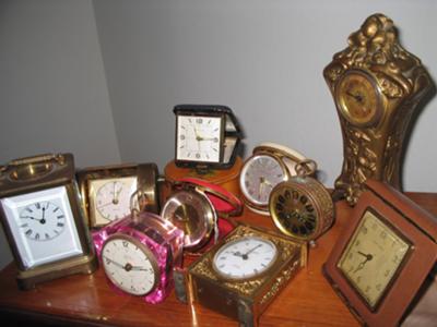 Jessica's Junk Store Clock Collection