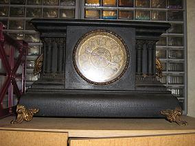Black Mantel Clock
