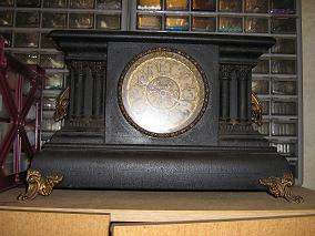 Black Mantel Clock